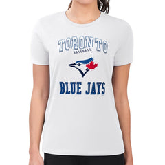 Toronto Blue Jays G-III 4Her by Carl Banks Women's Super-Slim Fit Lightweight Team Logo Graphic T-Shirt | MLB Near me