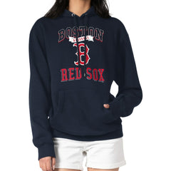 Boston Red Sox G-III 4Her by Carl Banks Women's Team Logo Graphic Fleece Pullover Hoodie | MLB Online