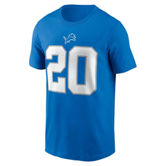 Detroit Lions Nike Barry Sanders Retired Player Name & Number T-Shirt