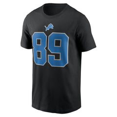 Detroit Lions Nike Dan Campbell Retired Player Name & Number T-Shirt