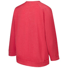 San Francisco 49ers Profile Women's Plus Size Acid Wash Raglan Sweatshirt