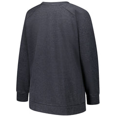 Miami Dolphins Profile Women's Plus Size Acid Wash Raglan Sweatshirt