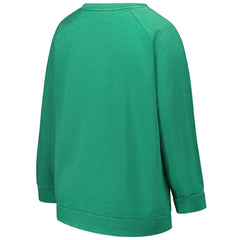 Philadelphia Eagles Profile Women's Plus Size Acid Wash Raglan Sweatshirt