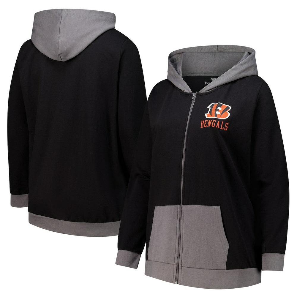 Cincinnati Bengals Fanatics Women's Hit It Full-Zip Hoodie