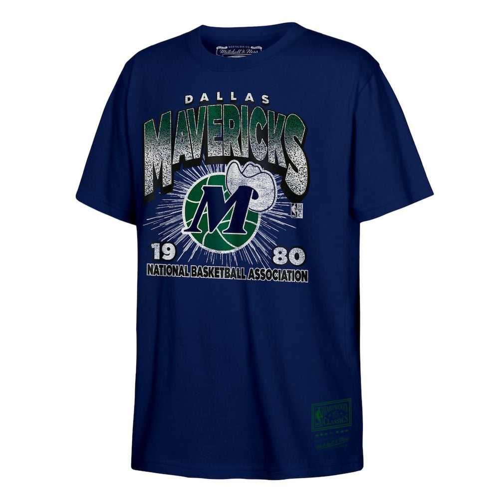 Dallas Mavericks Hardwood Classics Vintage Hoopster T-Shirt sale On Sale