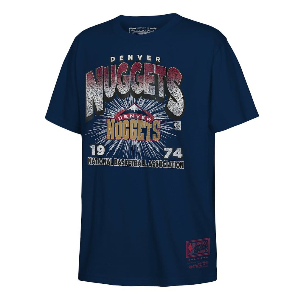 Denver Nuggets Hardwood Classics Vintage Hoopster T-Shirt sale On Sale