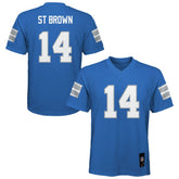 Detroit Lions Amon-Ra St. Brown Youth Replica Player Jersey