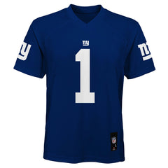 New York Giants Malik Nabers Youth Replica Player Jersey