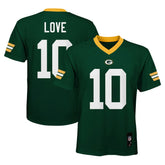 Green Bay Packers Jordan Love Youth Replica Player Jersey