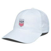 USWNT Levelwear Matrix Insignia Core Adjustable Hat White