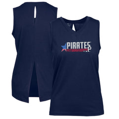 Pittsburgh Pirates Levelwear Women's Paisley Independence Aviation Tank Top | MLB Shop