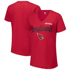 Arizona Cardinals G-III 4Her by Carl Banks Women's Post Season V-Neck T-Shirt