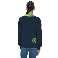 Seattle Seahawks Tommy Hilfiger Women's Alice V-Neck Pullover Sweatshirt