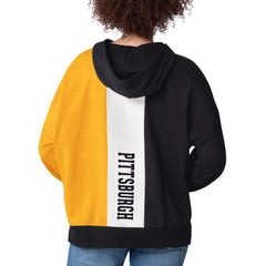 Pittsburgh Steelers Starter Women's Power Move Long Sleeve Pullover Hoodie