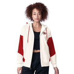 Kansas City Chiefs Starter Women's Scrimmage Full-Zip Hoodie