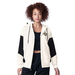 New Orleans Saints Starter Women's Scrimmage Full-Zip Hoodie