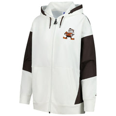 Cleveland Browns Starter Women's Scrimmage Full-Zip Hoodie