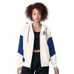 New England Patriots Starter Women's Scrimmage Full-Zip Hoodie