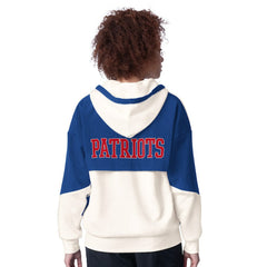 New England Patriots Starter Women's Scrimmage Full-Zip Hoodie