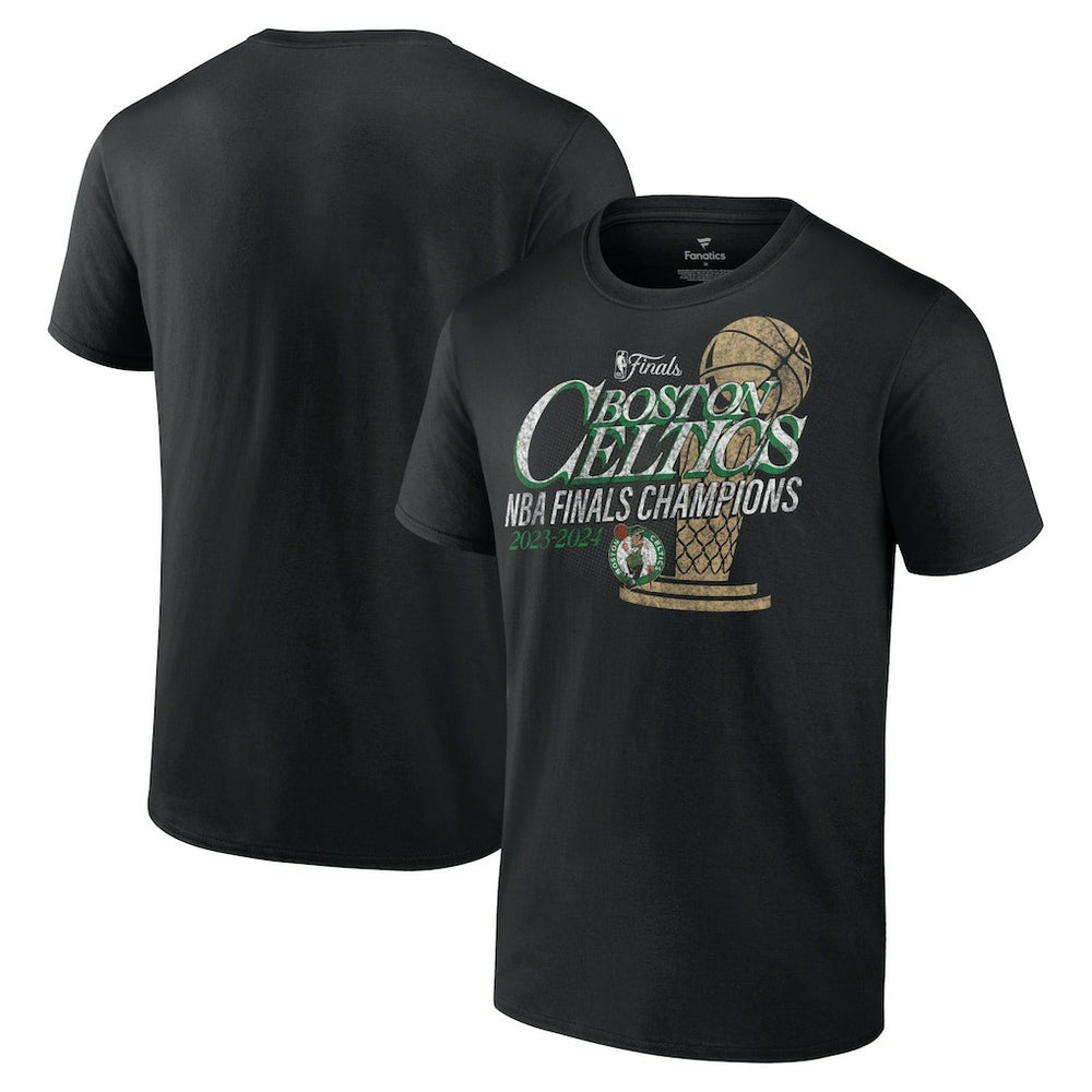 Boston Celtics 2024 NBA Finals Champions Fast Break Finish Trophy T-Shirt Outlet