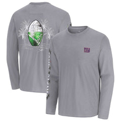 New York Giants Tommy Bahama Oasis Endzone Lux Long Sleeve T-Shirt