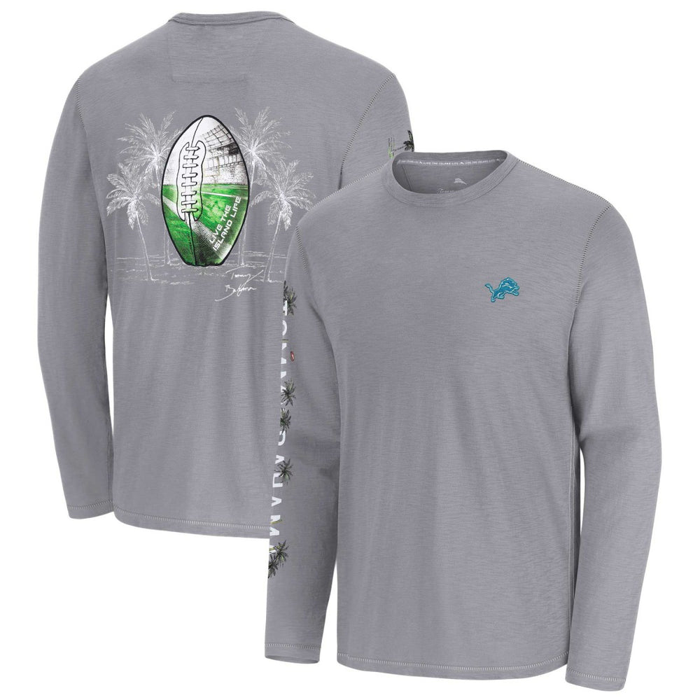 Detroit Lions Tommy Bahama Oasis Endzone Lux Long Sleeve T-Shirt