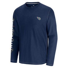 Tennessee Titans Tommy Bahama Oasis Endzone Lux Long Sleeve T-Shirt