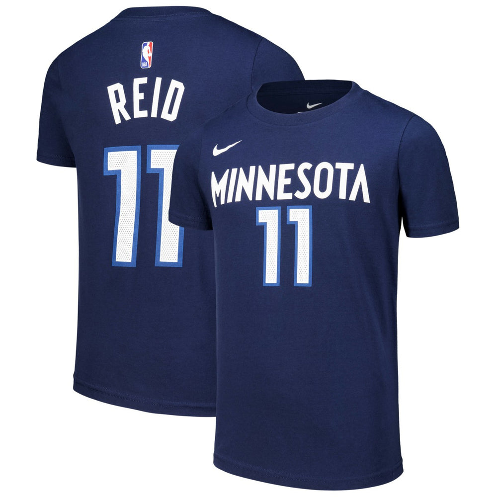 Naz Reid Minnesota Timberwolves Youth Icon Edition Name & Number T-Shirt Discount
