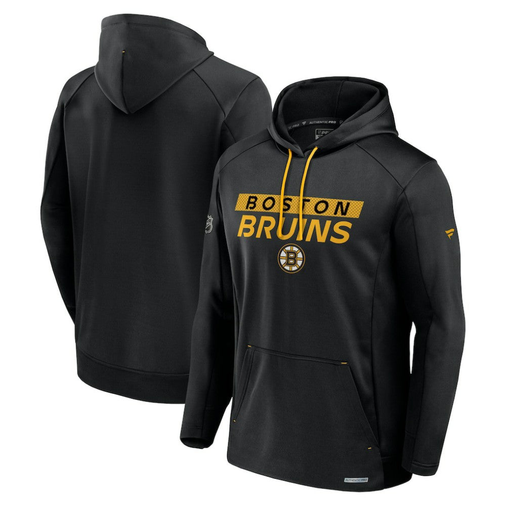 Boston Bruins Fanatics Big & Tall Authentic Pro Pullover Hoodie Online