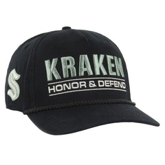 Seattle Kraken '47 OHT Military Appreciation Homeland Honor and Defend Hitch Adjustable Hat Discount