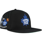 Toronto Maple Leafs Mitchell & Ness Core Top Spot Snapback Hat Sale