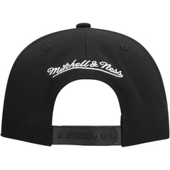 San Jose Sharks Mitchell & Ness Core Top Spot Snapback Hat For Sale