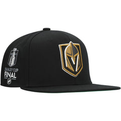 Vegas Golden Knights Mitchell & Ness Core Top Spot Snapback Hat For Sale