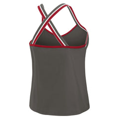 Tampa Bay Buccaneers WEAR by Erin Andrews Women's Cross Strap Tri-Blend Tank Top