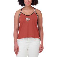 Atlanta Falcons WEAR by Erin Andrews Women's Cross Strap Tri-Blend Tank Top