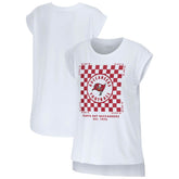 Tampa Bay Buccaneers WEAR by Erin Andrews Women's Checker Muscle Tank Top