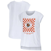 Cincinnati Bengals WEAR by Erin Andrews Women's Checker Muscle Tank Top