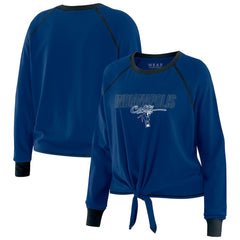Indianapolis Colts WEAR by Erin Andrews Women's Tie-Front Long Sleeve T-Shirt