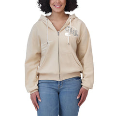Cleveland Browns WEAR by Erin Andrews Women's Tonal Full-Zip Hoodie