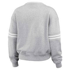 Tennessee Titans WEAR by Erin Andrews Women's Cropped Pullover Sweatshirt