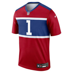 New York Giants Nike Malik Nabers Legend Player Performance Top