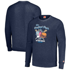 New York Yankees MLB x Guy Fieri’s Flavortown Unisex Tri-Blend Pullover Sweatshirt | MLB US