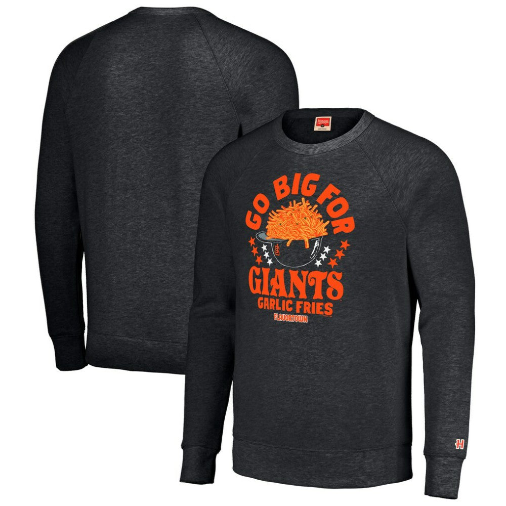 San Francisco Giants MLB x Guy Fieri’s Flavortown Unisex Tri-Blend Pullover Sweatshirt | MLB On Sale