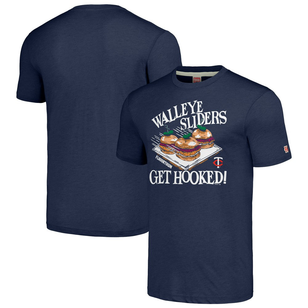 Minnesota Twins MLB x Guy Fieri’s Flavortown Unisex Tri-Blend T-Shirt | MLB On Sale
