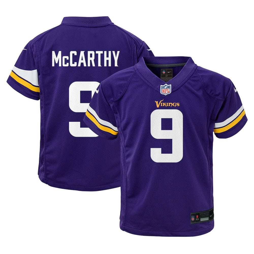 Minnesota Vikings Nike J.J. McCarthy Preschool Player Game Jersey