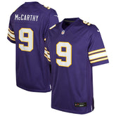 Minnesota Vikings Nike J.J. McCarthy Youth Game Jersey