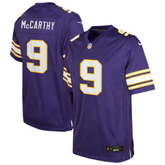 Minnesota Vikings Nike J.J. McCarthy Youth Game Jersey