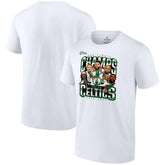 Boston Celtics 2024 NBA Finals Champions Pull Up Jumper Caricature T-Shirt Discount