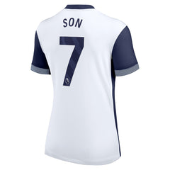 Son Heung-Min Tottenham Hotspur Women's 2024/25 Home Replica Player Jersey White - Nike