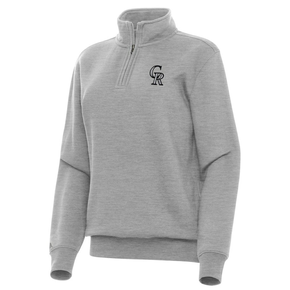 Colorado Rockies Antigua Women's Victory Quarter-Zip Sweatshirt | MLB Online